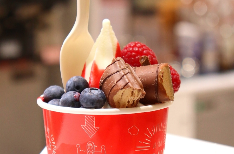 Votre glace au yaourt surmesure Yogurt Factory Passage Cordeliers